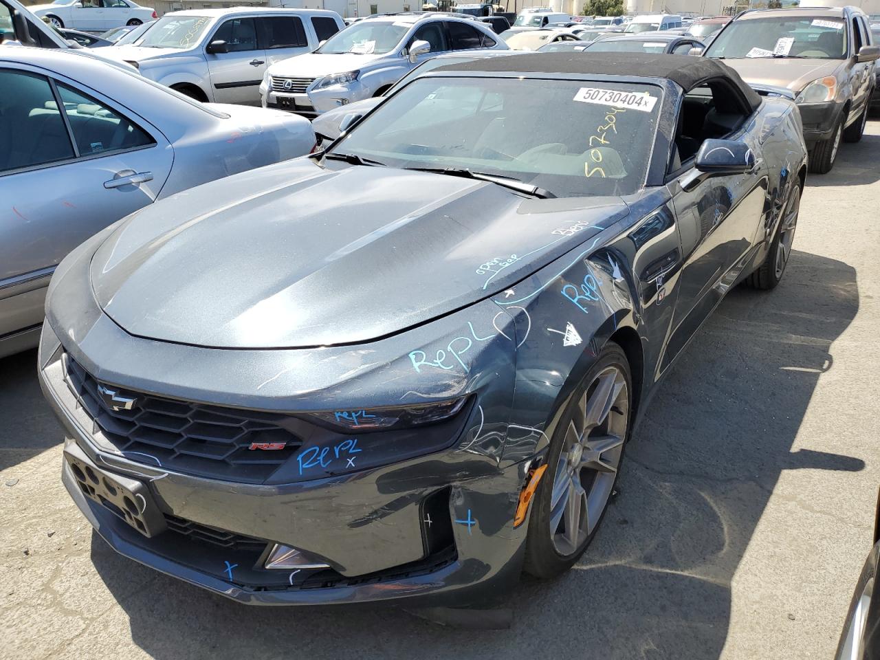 CHEVROLET CAMARO 2019 1g1fb3ds2k0158711