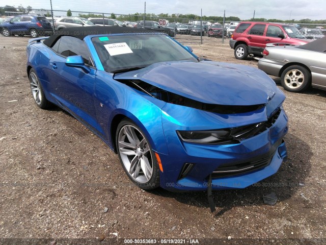 CHEVROLET CAMARO 2018 1g1fb3ds3j0178352