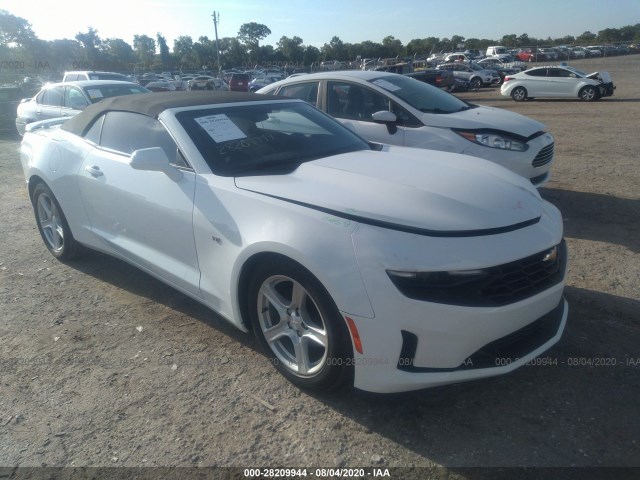 CHEVROLET CAMARO 2019 1g1fb3ds3k0124843