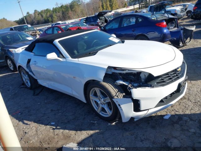 CHEVROLET CAMARO 2019 1g1fb3ds5k0124634