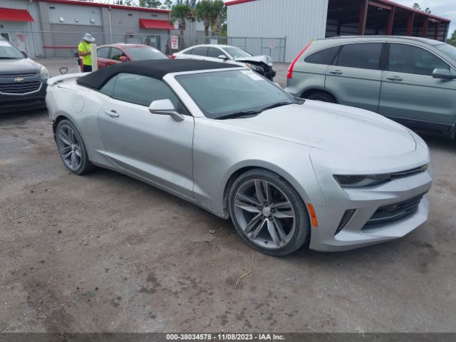 CHEVROLET CAMARO 2018 1g1fb3ds6j0113365