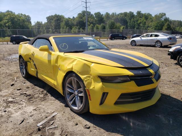 CHEVROLET CAMARO LT 2018 1g1fb3ds7j0148366