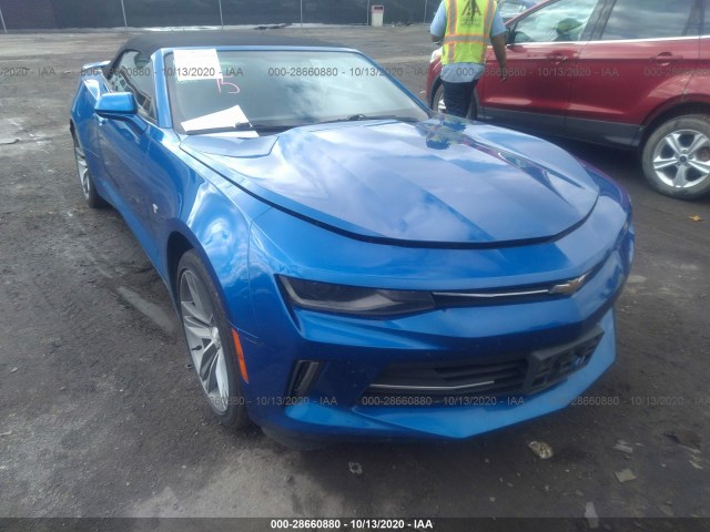 CHEVROLET CAMARO 2016 1g1fb3ds9g0167137