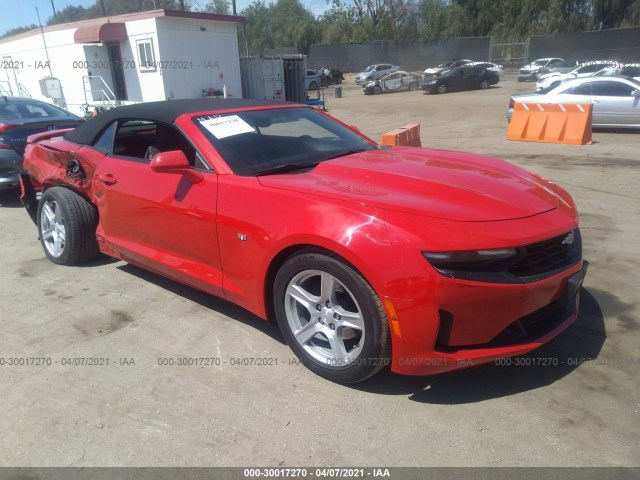 CHEVROLET CAMARO 2020 1g1fb3dx5l0120466