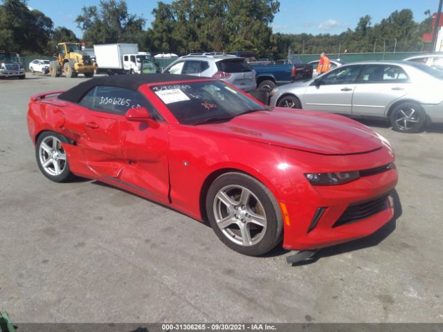 CHEVROLET CAMARO 2018 1g1fb3dx6j0143414