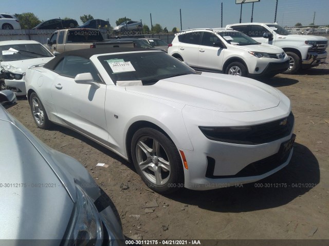 CHEVROLET CAMARO 2019 1g1fb3dx8k0109850