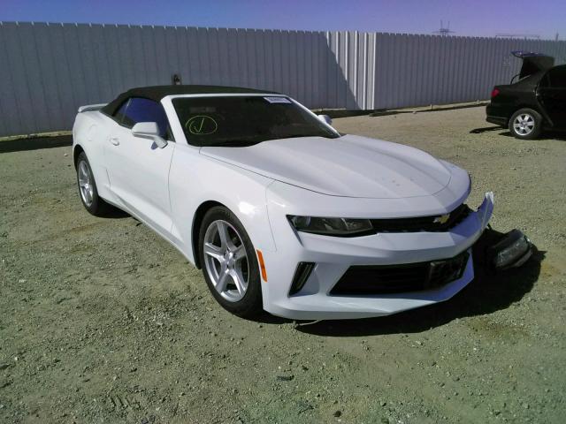 CHEVROLET CAMARO LT 2018 1g1fb3dx9j0121455