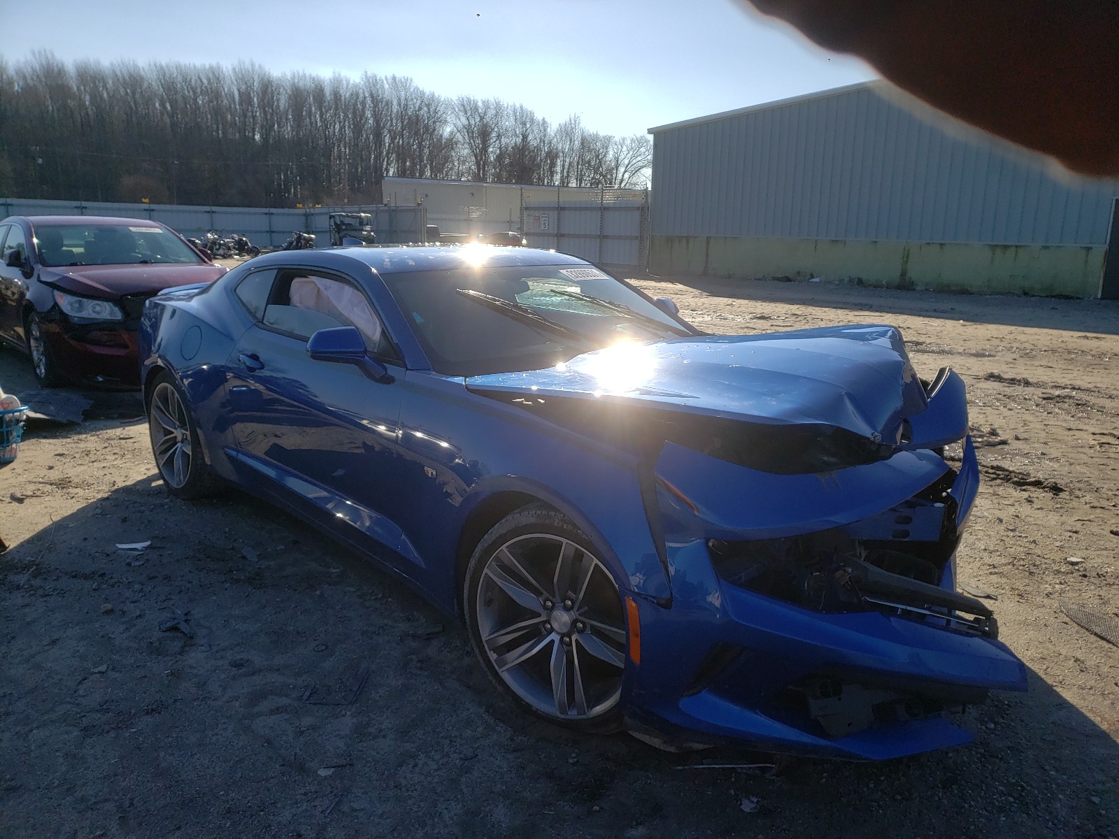 CHEVROLET CAMARO LT 2016 1g1fd1rx7g0158102