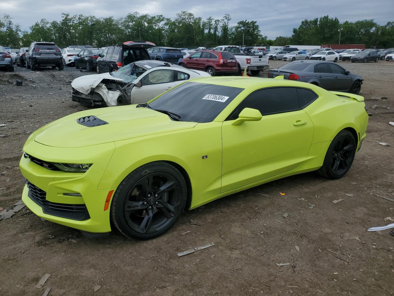 CHEVROLET CAMARO 2021 1g1ff1r77m0105292