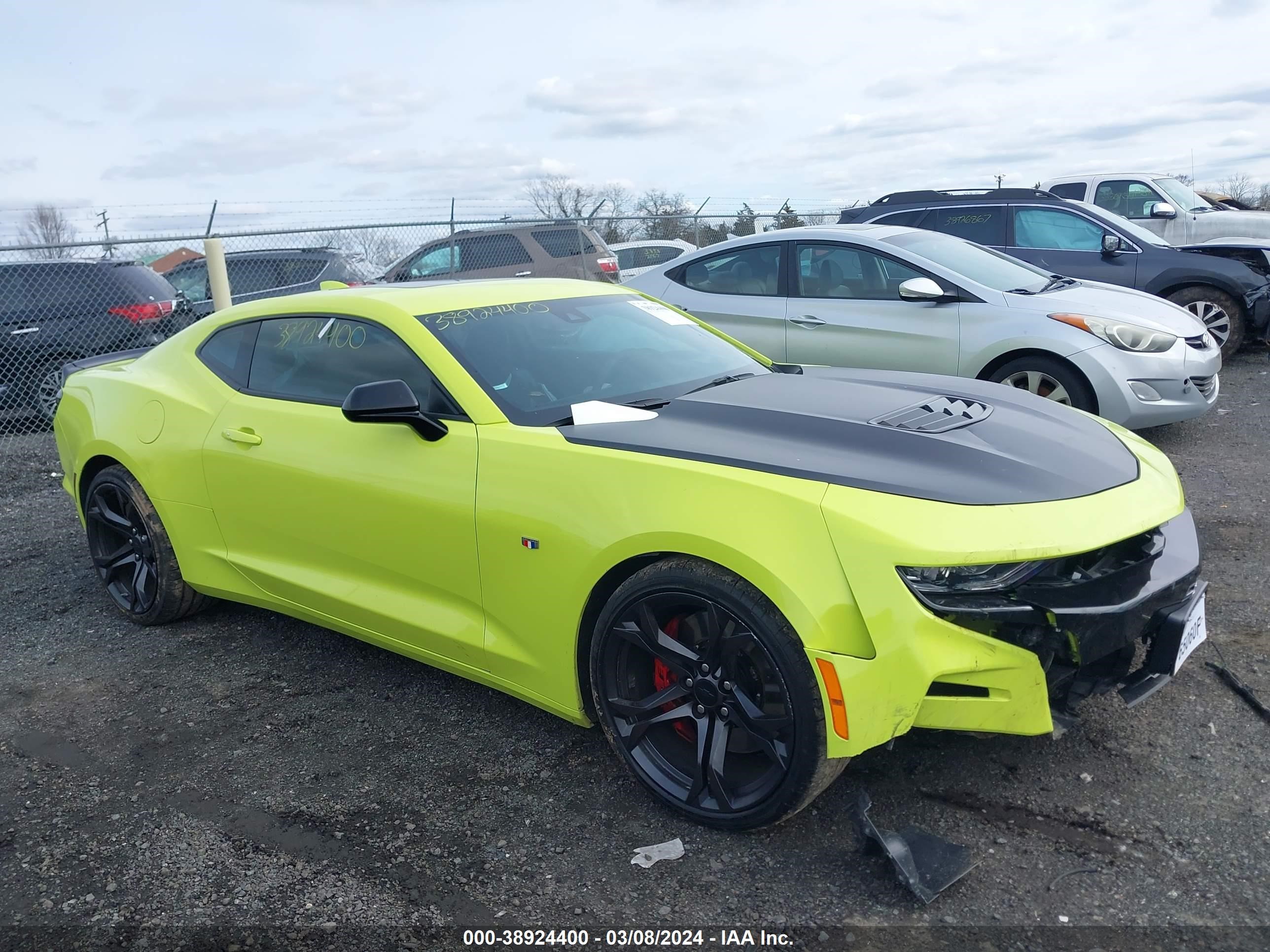 CHEVROLET CAMARO 2019 1g1fg1r70k0146289