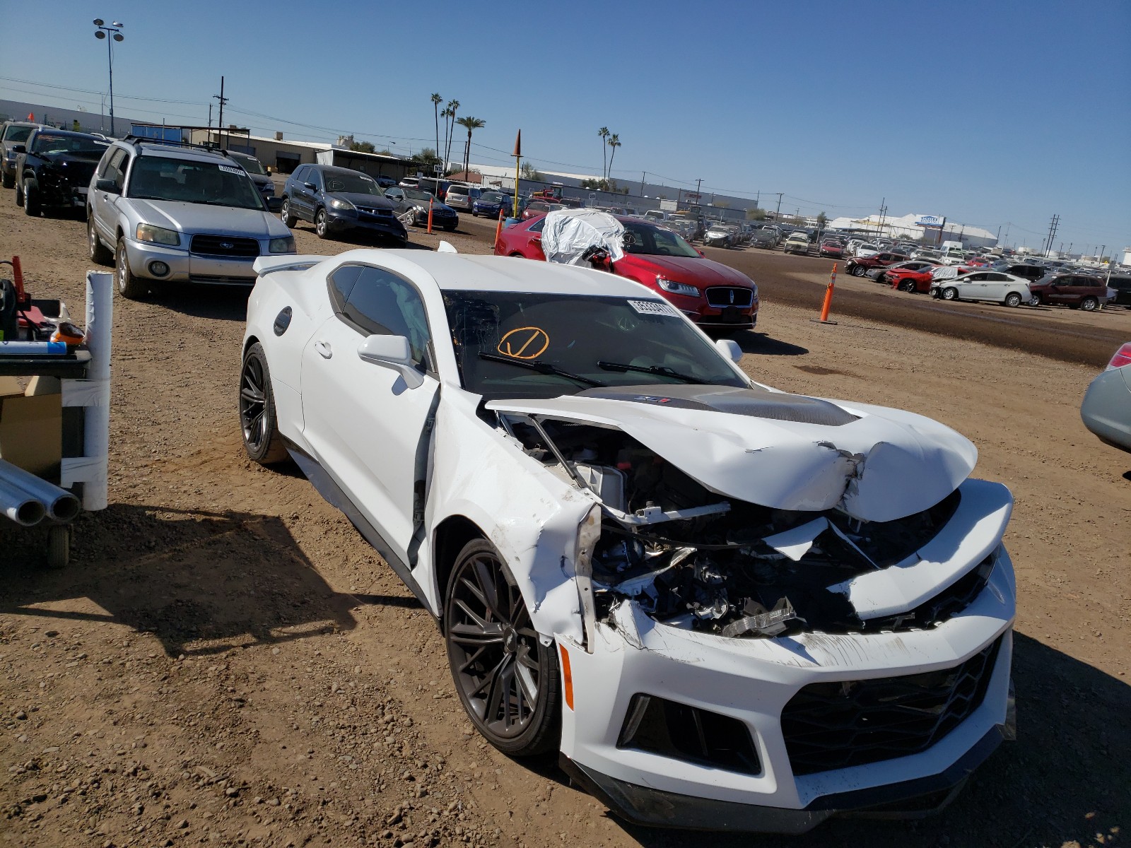 CHEVROLET CAMARO ZL1 2018 1g1fk1r61j0170220