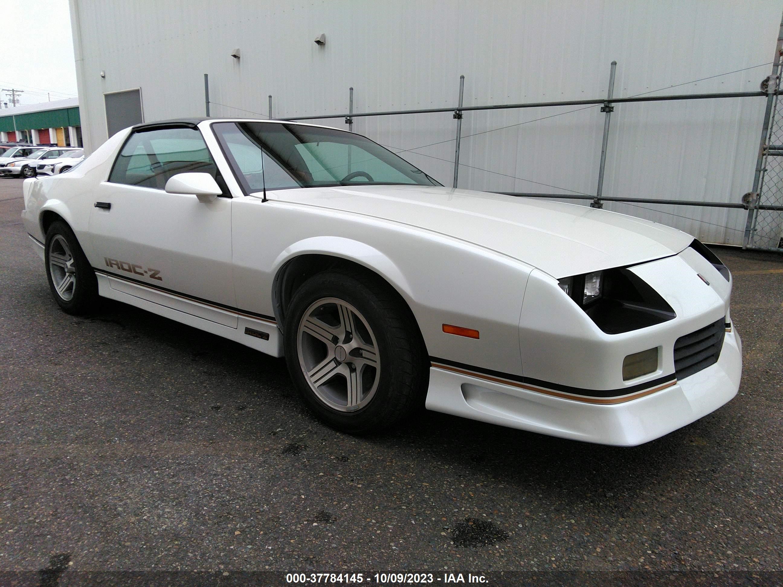 CHEVROLET CAMARO 1989 1g1fp2187kl131295