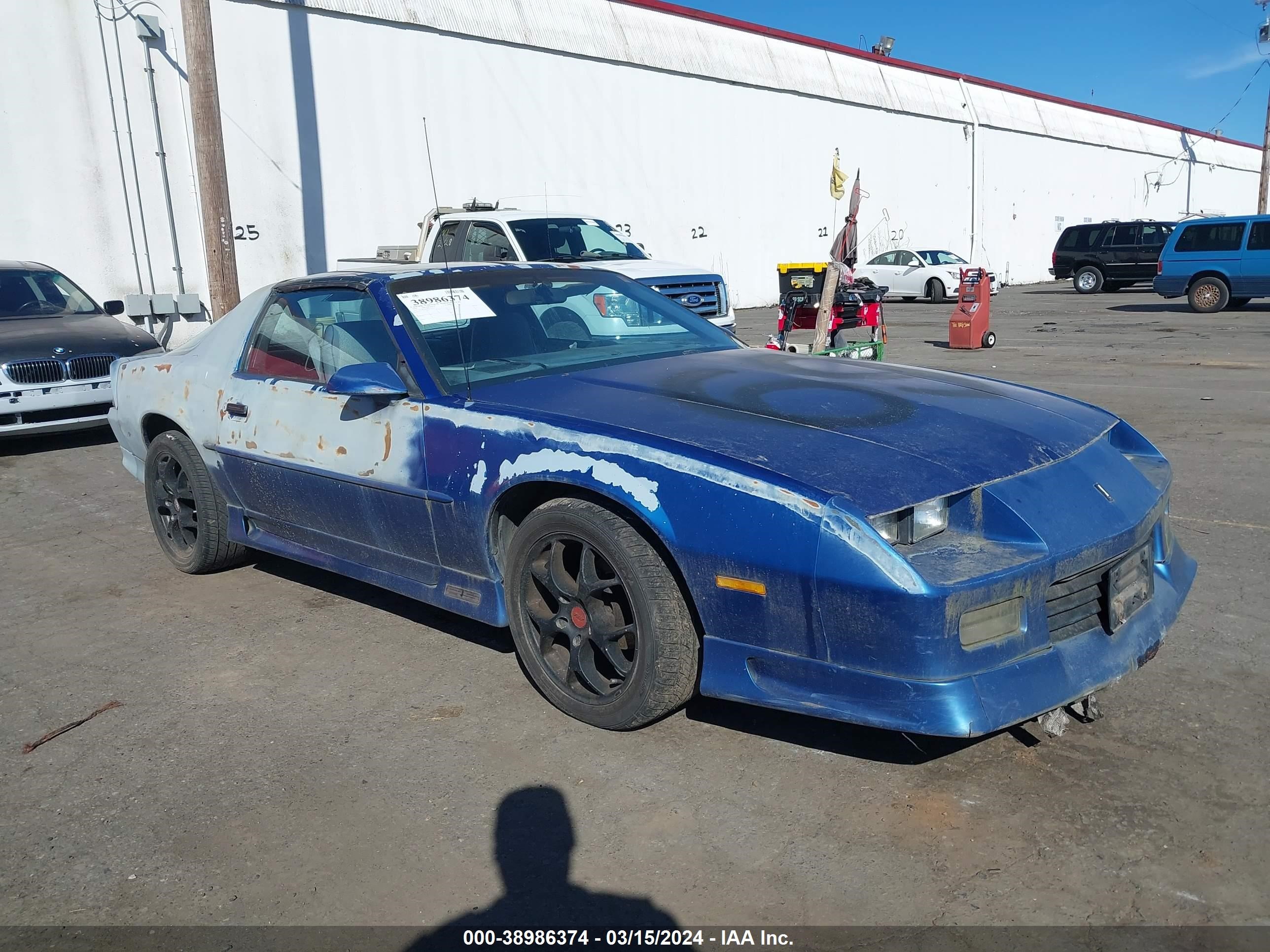 CHEVROLET CAMARO 1991 1g1fp23e6ml129303