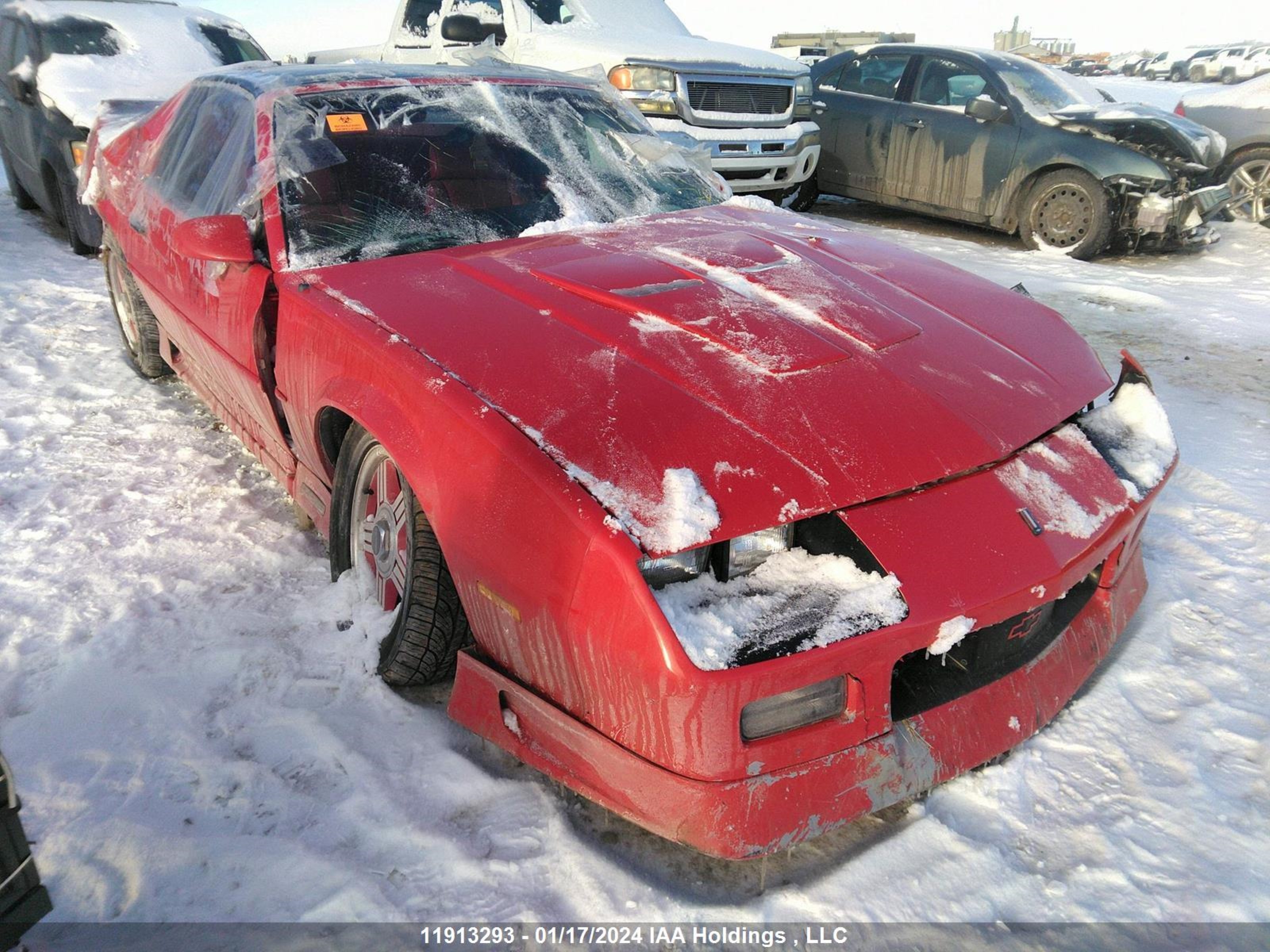 CHEVROLET CAMARO 1992 1g1fp23f1nl116775