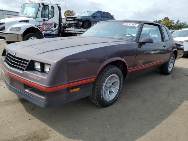 CHEVROLET MONTECARLO 1987 1g1gz11g9hp110899