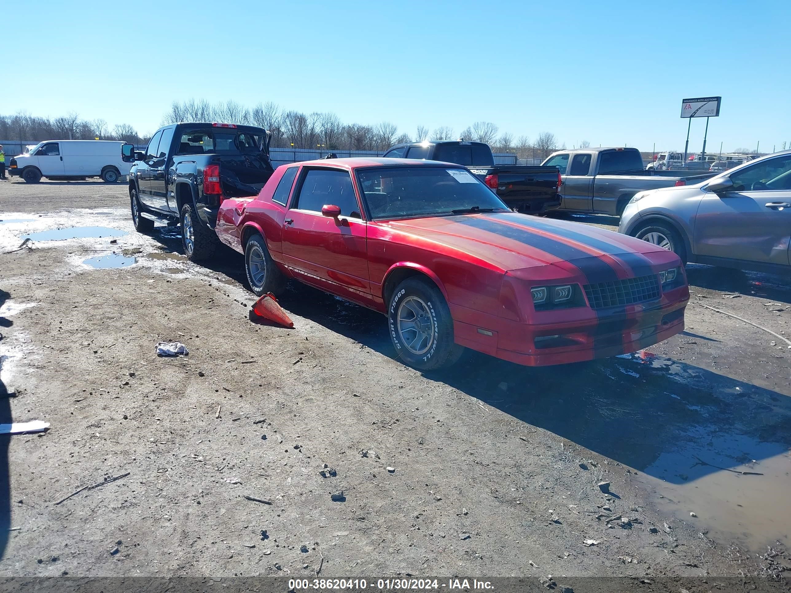 CHEVROLET MONTE CARLO 1985 1g1gz37g6fr132055