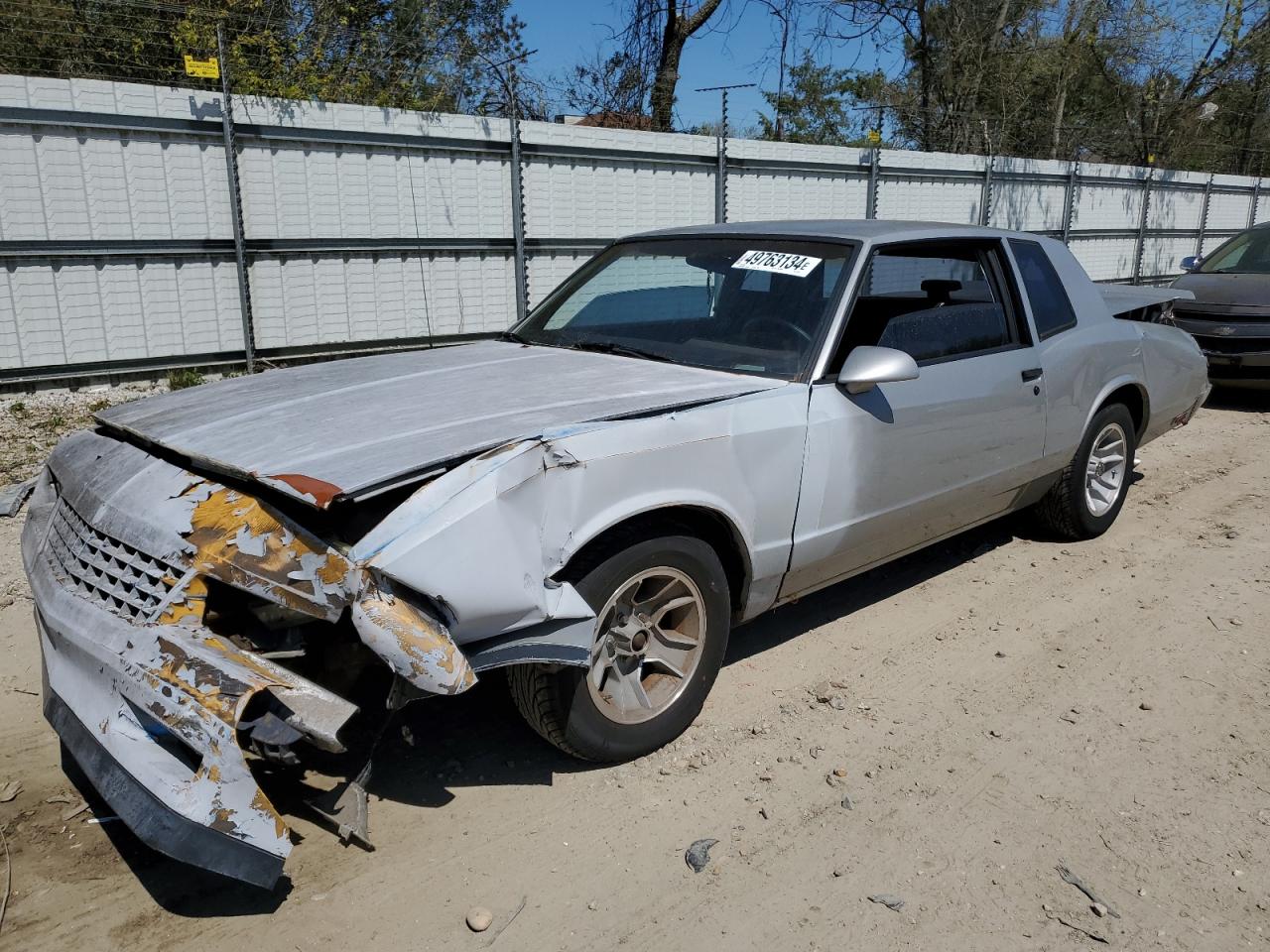 CHEVROLET MONTE CARLO 1986 1g1gz37g9gr112772