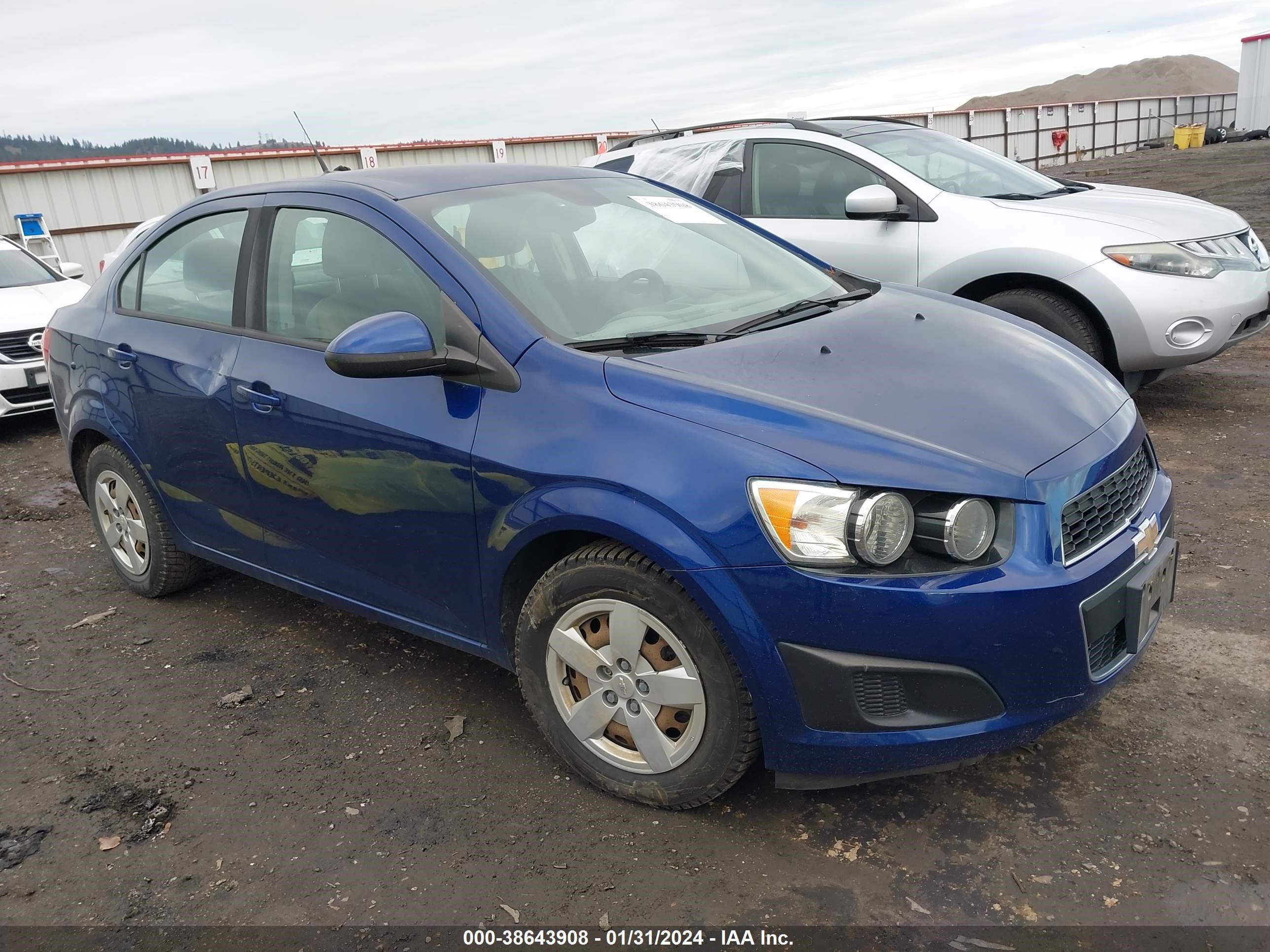 CHEVROLET SONIC 2013 1g1ja5sg9d4256704