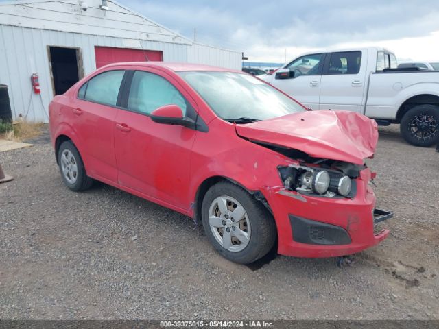 CHEVROLET SONIC 2014 1g1ja5sh0e4115398