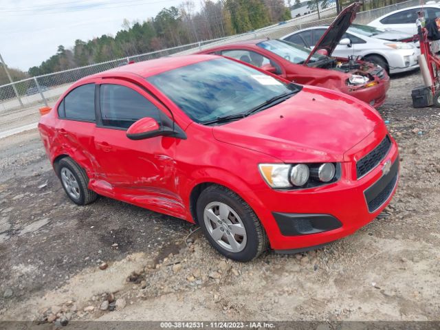 CHEVROLET SONIC 2015 1g1ja5sh0f4176753