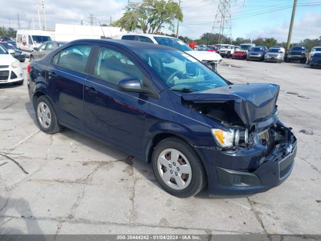 CHEVROLET SONIC 2015 1g1ja5sh1f4171917