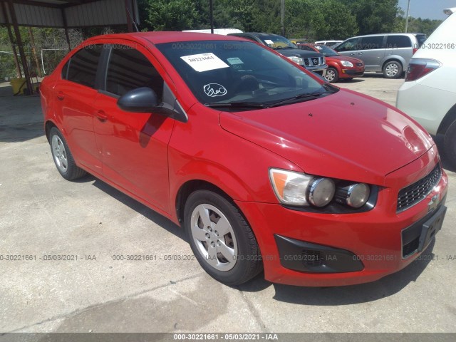 CHEVROLET SONIC 2013 1g1ja5sh2d4159367