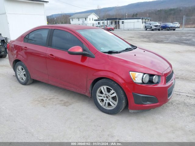 CHEVROLET SONIC 2012 1g1ja5sh6c4227829