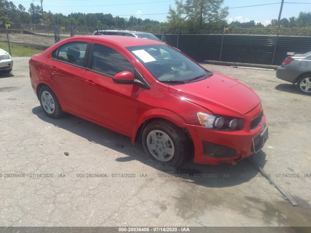 CHEVROLET SONIC 2014 1g1ja5sh6e4104549