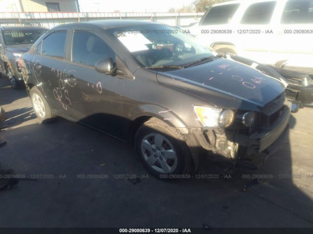 CHEVROLET SONIC 2014 1g1ja5sh6e4125417