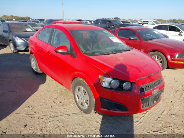 CHEVROLET SONIC 2014 1g1ja5sh8e4129257