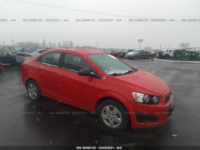 CHEVROLET SONIC 2015 1g1ja5sh8f4178346