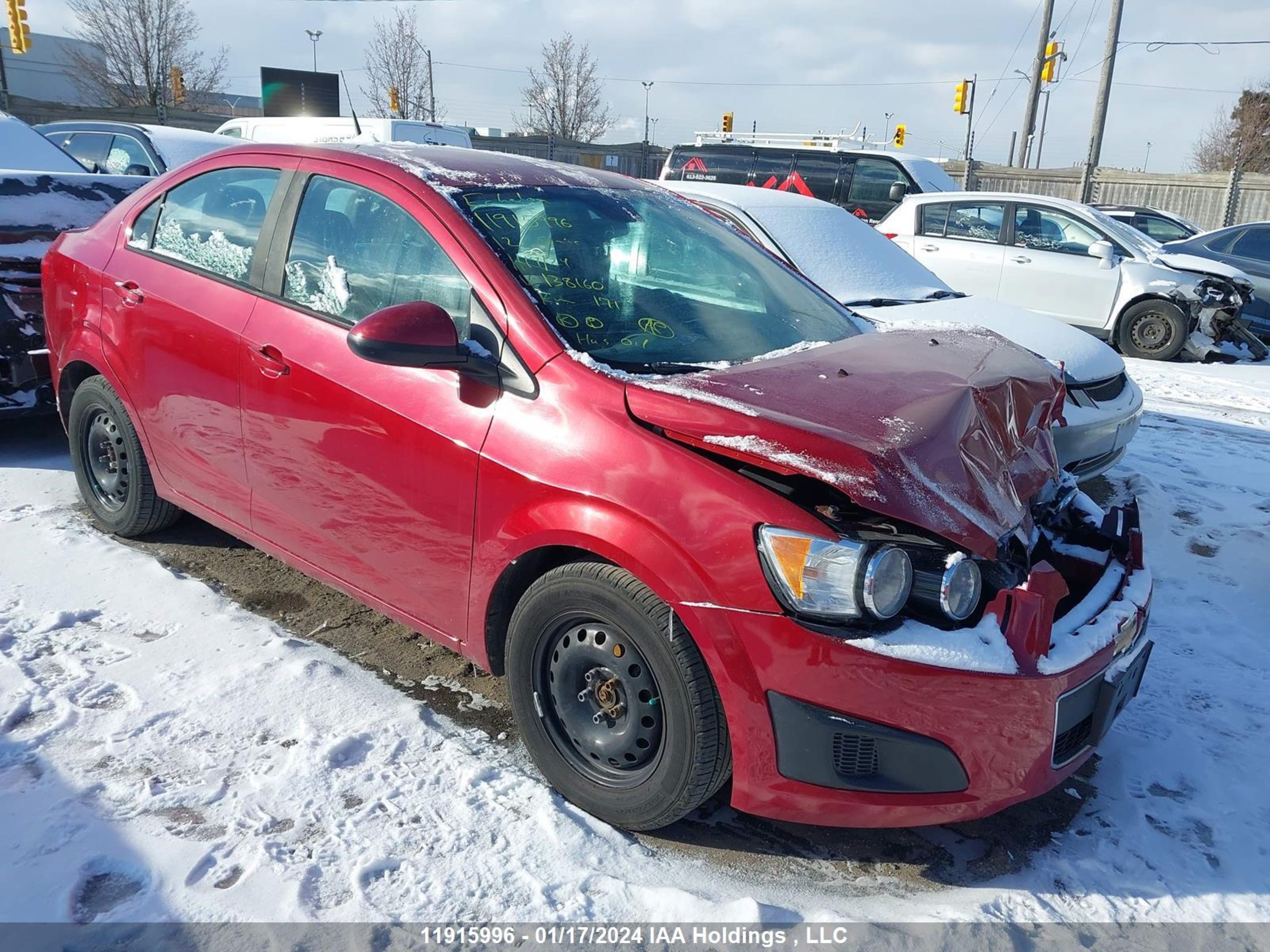 CHEVROLET SONIC 2012 1g1ja5sh9c4138160