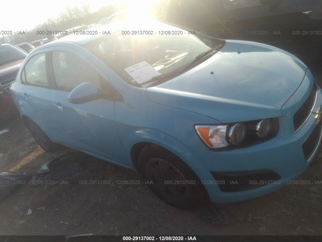 CHEVROLET SONIC 2014 1g1ja5sh9e4155432