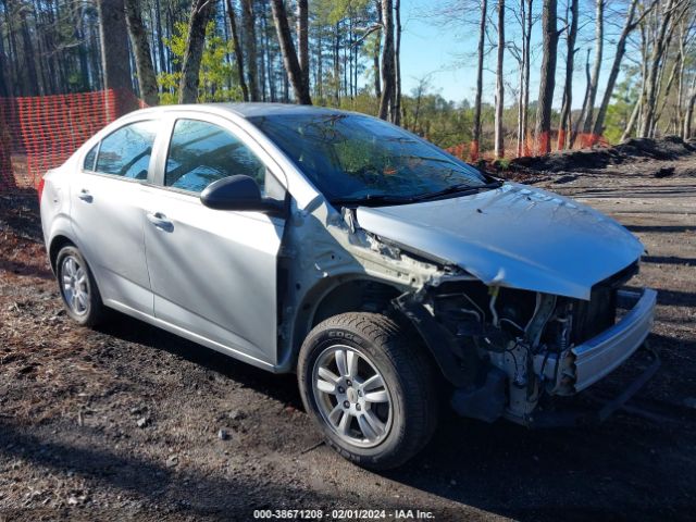 CHEVROLET SONIC 2015 1g1ja5sh9f4113618