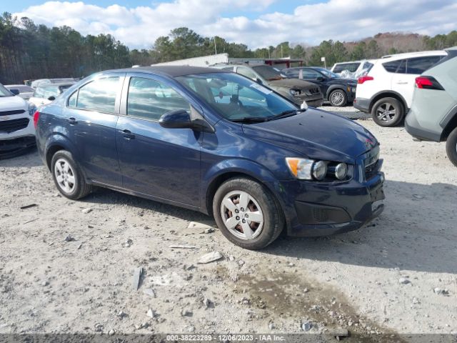 CHEVROLET SONIC 2015 1g1ja5sh9f4218160