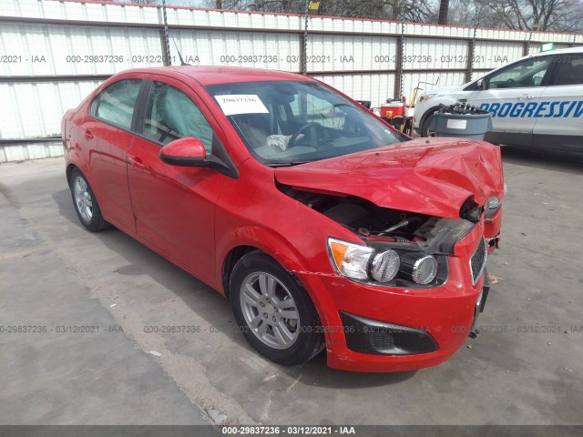 CHEVROLET SONIC 2012 1g1ja5shxc4191000