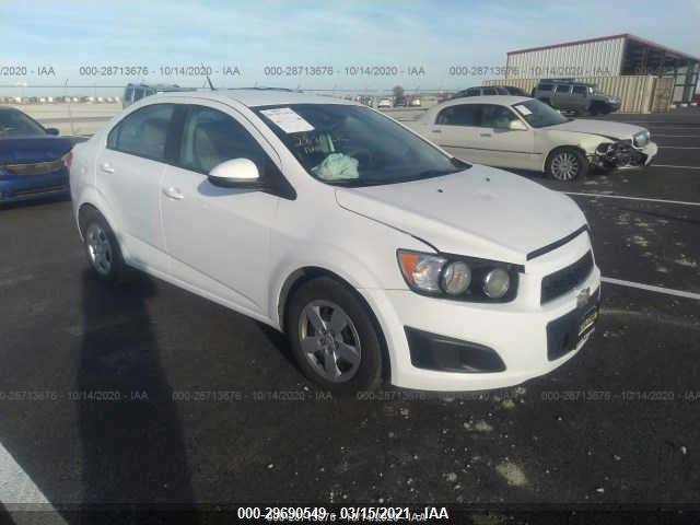 CHEVROLET SONIC 2013 1g1ja5shxd4141683