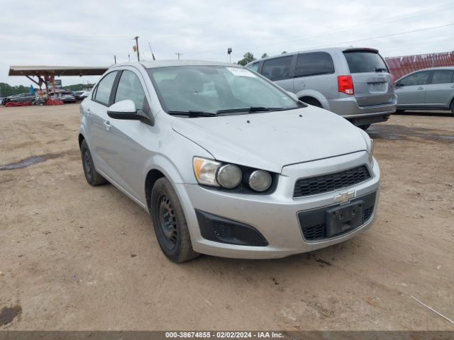 CHEVROLET SONIC 2013 1g1ja5shxd4205091