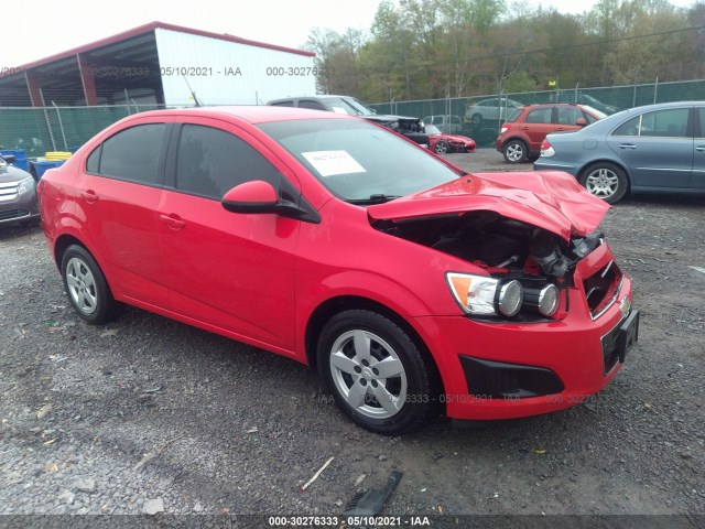 CHEVROLET SONIC 2014 1g1ja5shxe4107051