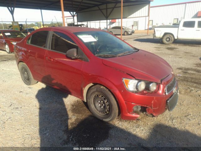 CHEVROLET SONIC 2014 1g1ja5shxe4137165