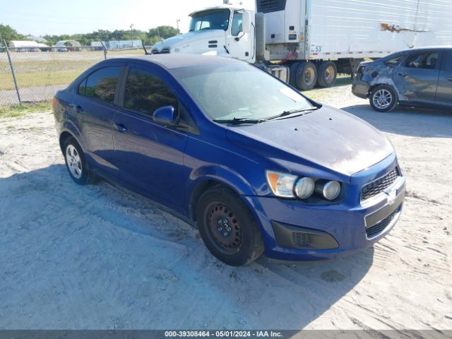 CHEVROLET SONIC 2014 1g1ja5shxe4137800