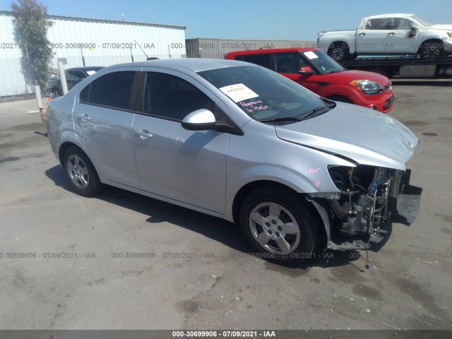 CHEVROLET SONIC 2015 1g1ja5shxf4137362