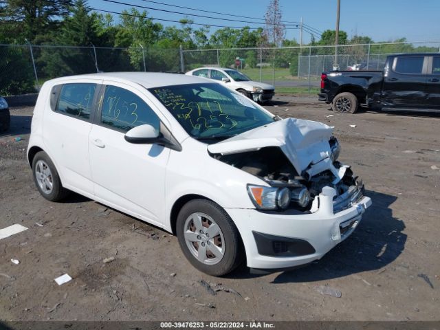 CHEVROLET SONIC 2014 1g1ja6sg2e4130594