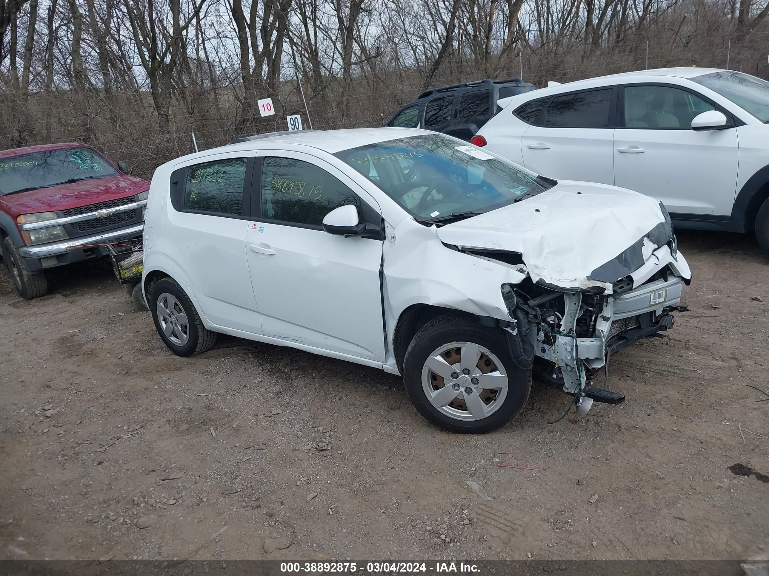 CHEVROLET SONIC 2015 1g1ja6sg2f4147221