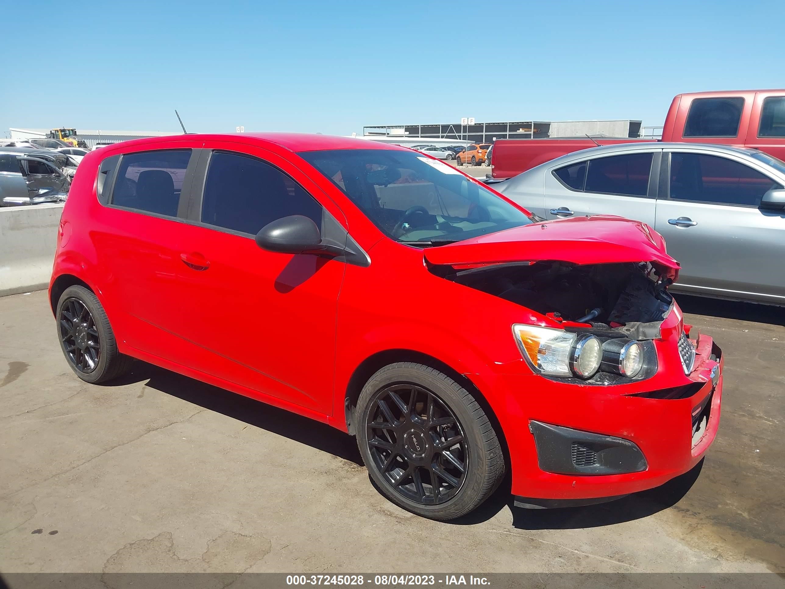 CHEVROLET SONIC 2015 1g1ja6sg2f4183488