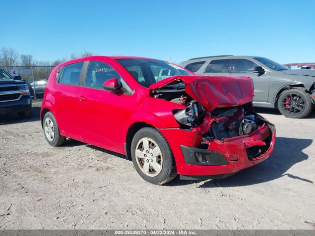 CHEVROLET SONIC 2013 1g1ja6sg8d4137810