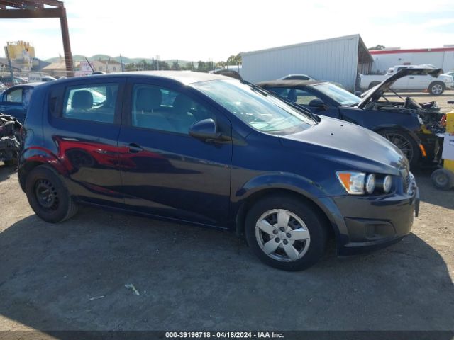 CHEVROLET SONIC 2016 1g1ja6sg8g4176272