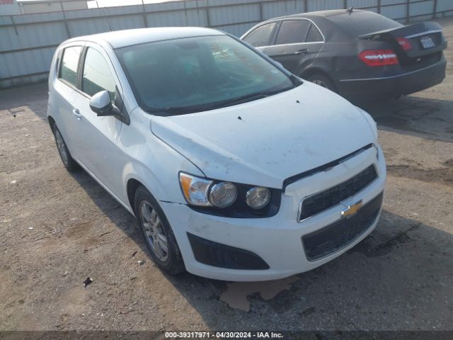 CHEVROLET SONIC 2012 1g1ja6sh0c4142605