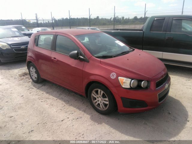 CHEVROLET SONIC 2012 1g1ja6sh0c4213950