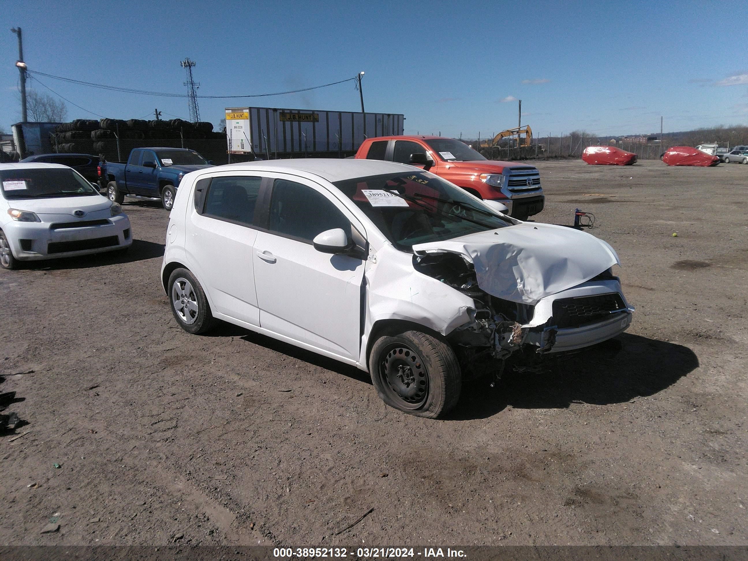 CHEVROLET SONIC 2014 1g1ja6sh0e4171766